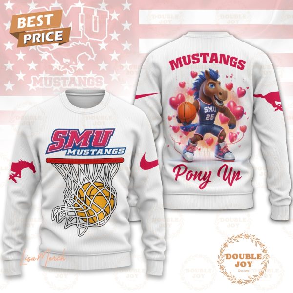 SMU Mustangs Basketball NCAA “Pony Up” 2025 T-Shirt, Hoodie