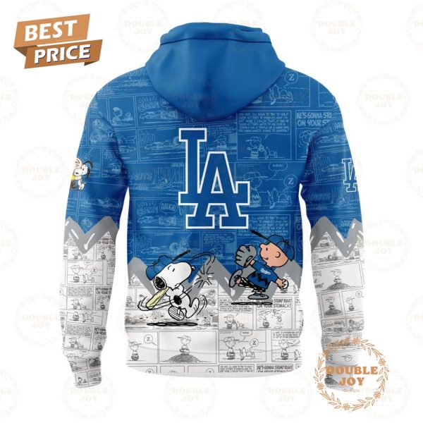 Los Angeles Dodgers Peanuts Night 75th Anniversary Hoodie