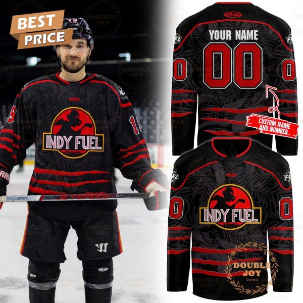 Indy Fuel ECHL 2025 Custom Name City Edition Hoodie