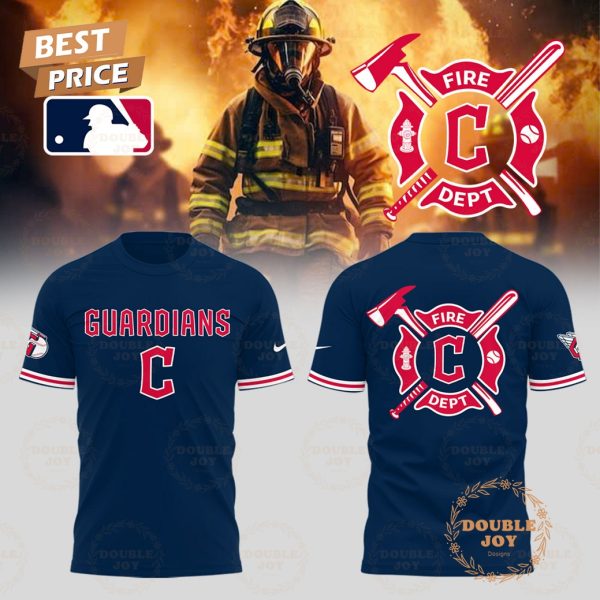 Cleveland Guardians MLB 2025 Firefighter Appreciation Night Hoodie