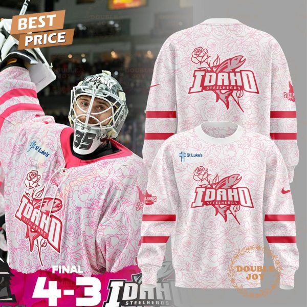 Idaho Steelheads ECHL Pink In The Rink Limited Edition 20205 Hoodie