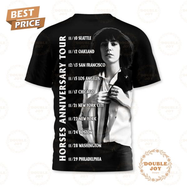 Patti Smith Horses Anniversary Tour 2025 T-Shirt, Hoodie