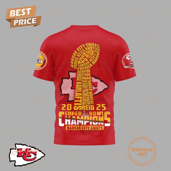 2025 LIX Super Bowl Champions Kansas City Chiefs NFL T-Shirt, Hoodie