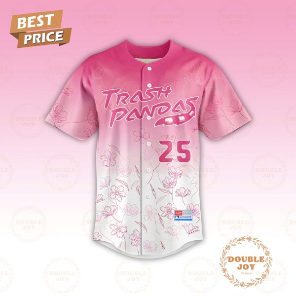 Rocket City Trash Pandas MLB Morther’s Day 2025 Custom Name Limited Edition Baseball Jersey