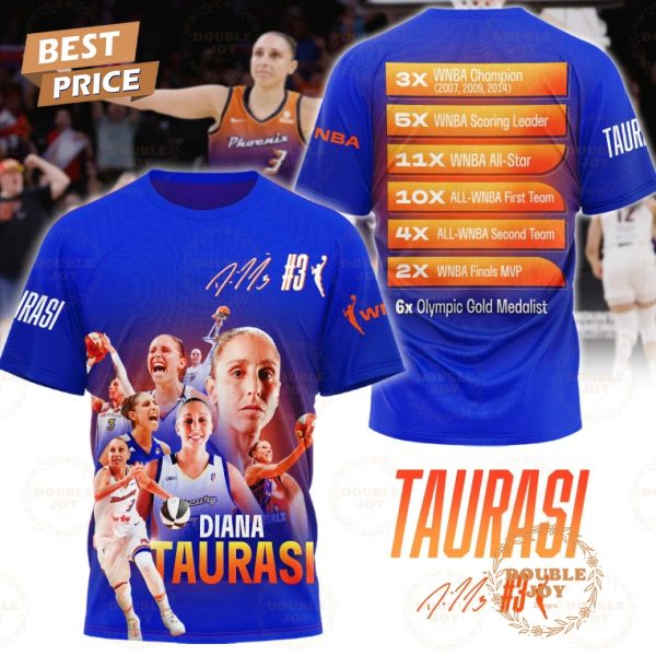 Diana Taurasi 6X Olympic Gold Medalist 2025 Limited Edition T-Shirt, Hoodie