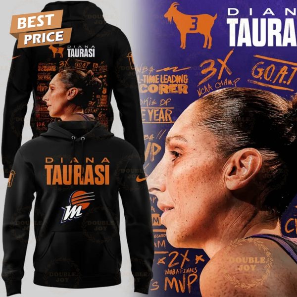 Diana Taurasi x Phoenix Mercury WNBA 2025 Limited Edition Hoodie