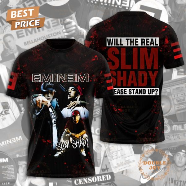 Eminem Will The Real Slim Shady Please Stand Up 2025 Limited Edition T-Shirt, Hoodie