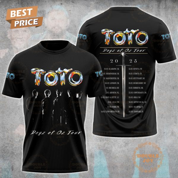 Toto Dogz Of Oz Tour 2025 New Edition T-Shirt, Hoodie