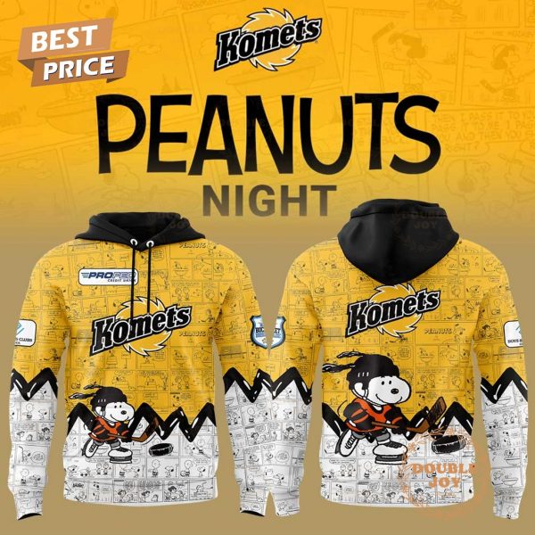 Fort Wayne Komets Peanuts Night 2025 Hoodie