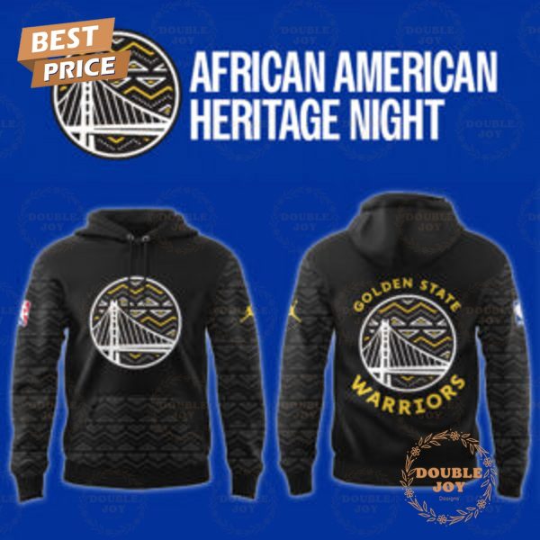 Golden State Warriors African American Heritage Night Black Limited Edition Hoodie