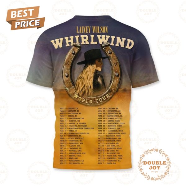 Lainey Wilson Whirlwind World Tour T-Shirt, Hoodie