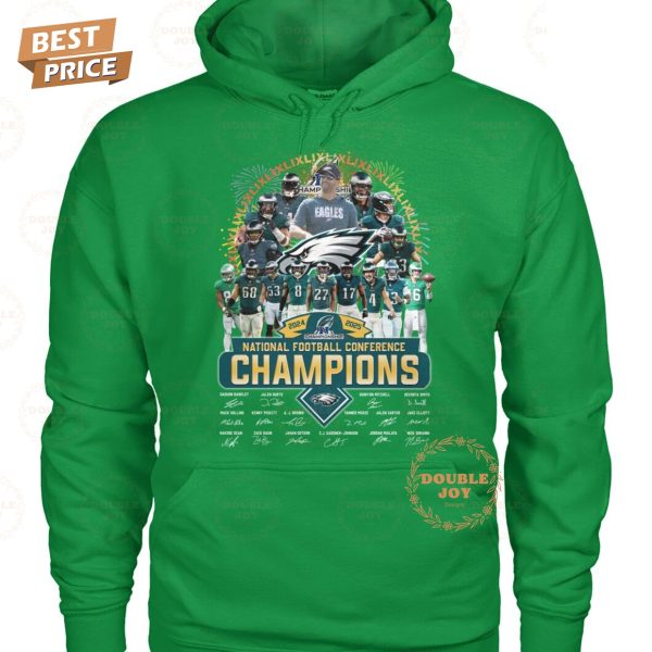 2024-2025 National Football Conference Champions Philadelphia Eagles NFL T-Shirt