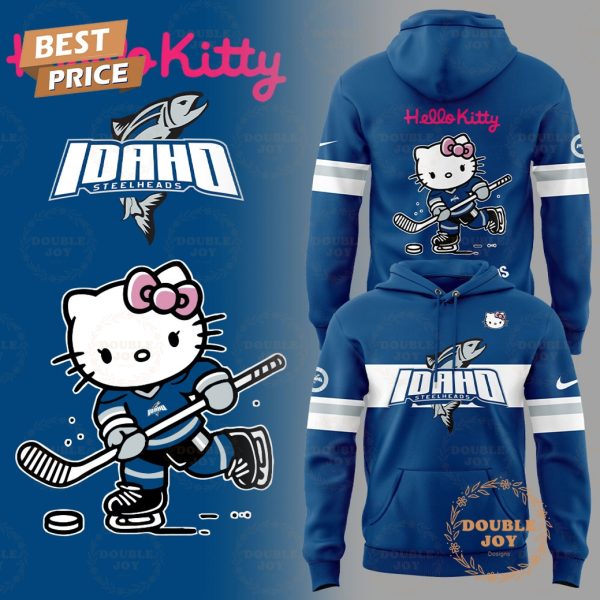 Idaho Steelheads ECHL Hello Kitty Limited Edition 2025 Hoodie