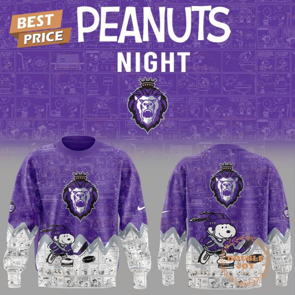 Reading Royals Peanuts Night 2025 75th Anniversary Hoodie