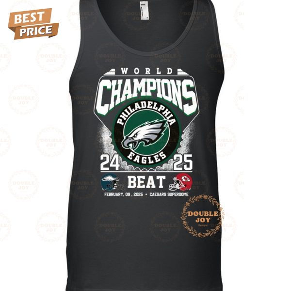 World Champions Philadelphia Eagles NFL 2024-2025 Limited Edition T-Shirt