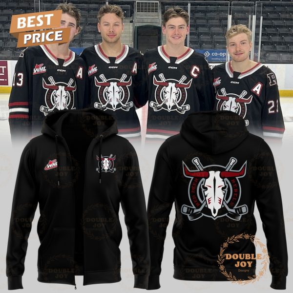 Red Deer Rebels 2025 Limited Edition Hoodie – Black