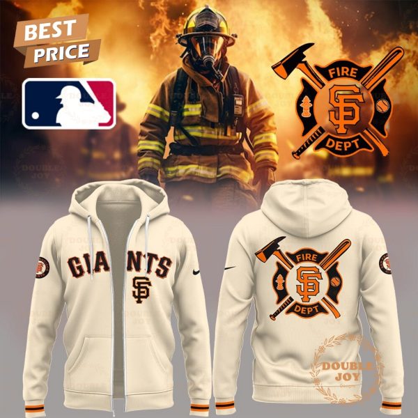 San Francisco Giants MLB 2025 Firefighter Appreciation Night Hoodie