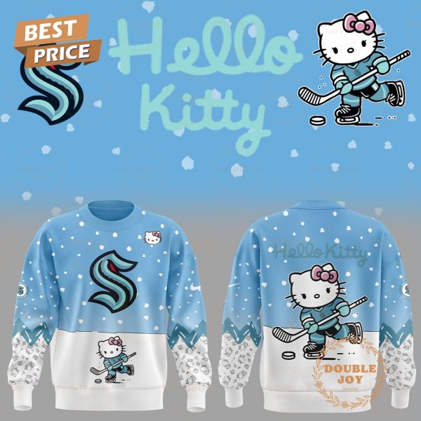 Seattle Kraken NHL x Hello Kitty 2025 New Edition Hoodie