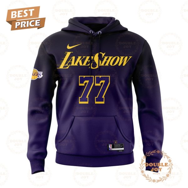 Los Angeles Lakers Show Number 77 Luka Don_i_ Hoodie