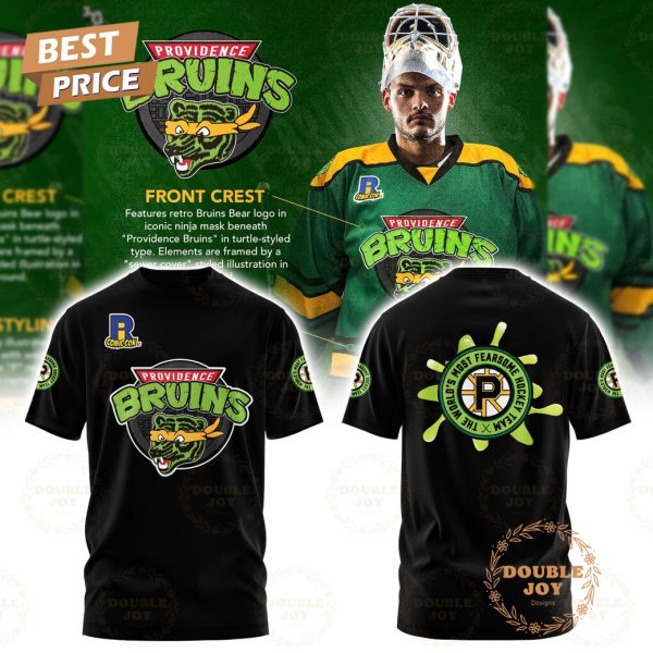 Providence Bruins Turtle Powered RI Comic Con Weekend Hoodie