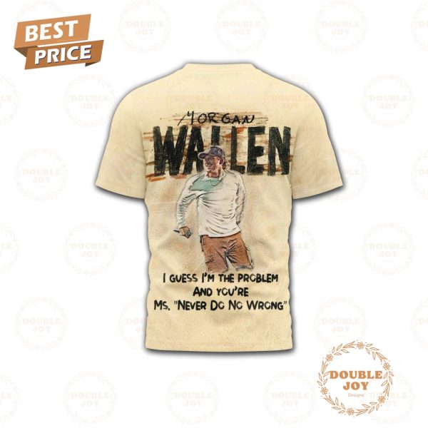 Morgan Wallen I’m The Problem Tour 2025 T-Shirt, Hoodie – Yellow