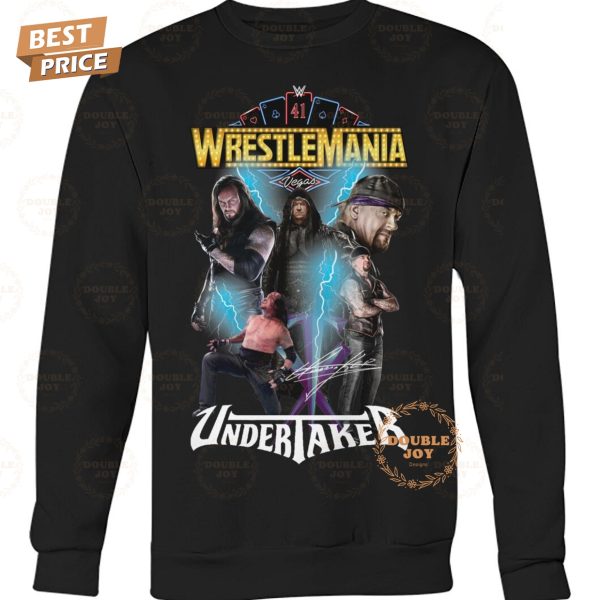 The Undertaker X WrestleMania Limited Edition T-Shirt