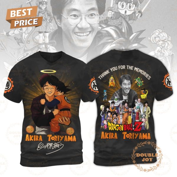 Akira Toriyama x Dragon Ball Z Thank You For The Memories T-Shirt, Hoodie