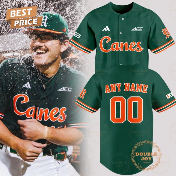 Miami Hurricanes NCAA 2025 Custom Name Limited Edition Baseball Jersey