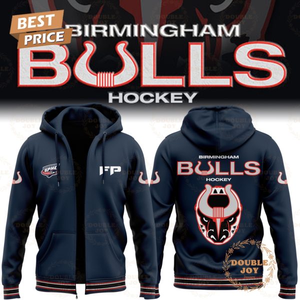 Birmingham Bulls SPHL 2025 Limited Edition Hoodie – Blue