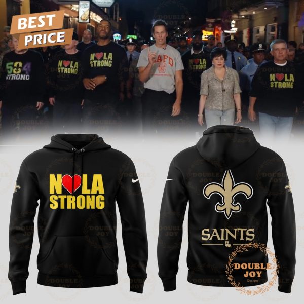 New Orleans Saints NFL LA Strong 2025 Limited Edition Hoodie