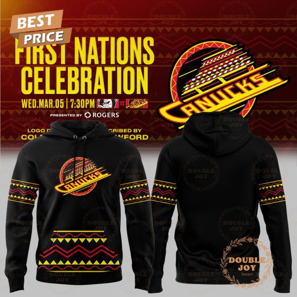 NHL Vancouver Canucks First Nations Celebration 2025 Limited Edition Hoodie