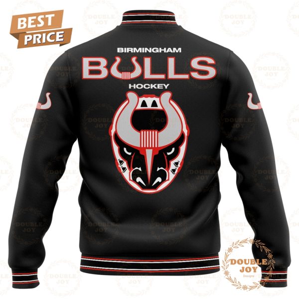 Birmingham Bulls SPHL 2025 Limited Edition Baseball Jacket – Black