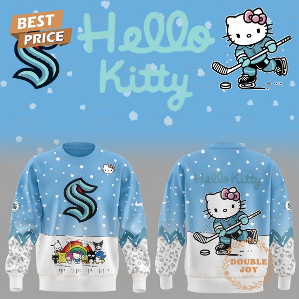 Seattle Kraken NHL x Hello Kitty 2025 Limited Edition Hoodie