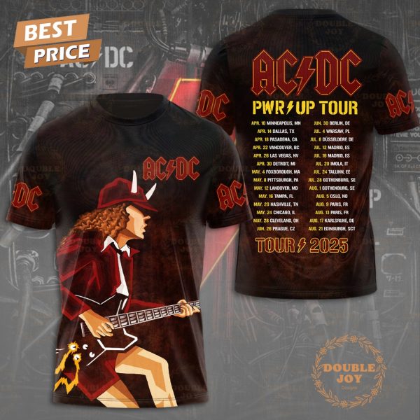 Pwr Up Tour 2025 AC DC Special Edition T-Shirt, Hoodie