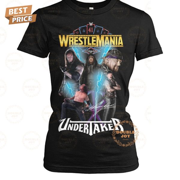 The Undertaker X WrestleMania Limited Edition T-Shirt