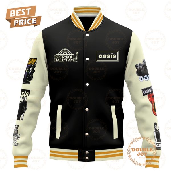 Oasis Rock And Roll Hall Of Fame 2025 Limited Edition Baseball Jacket