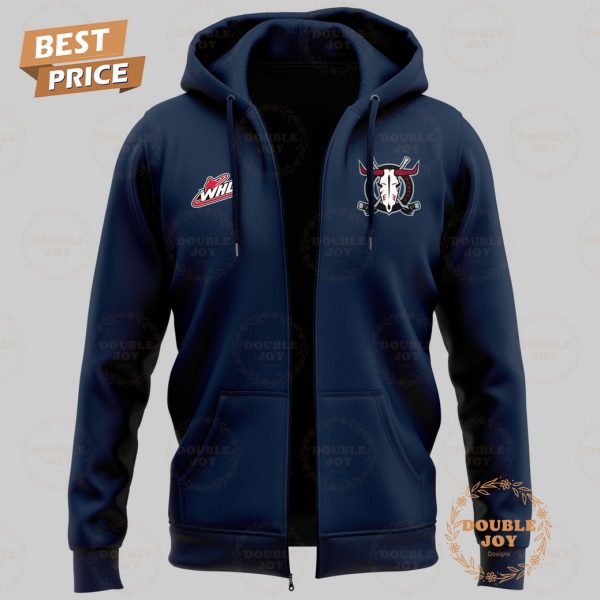 Red Deer Rebels 2025 Limited Edition Hoodie – Blue