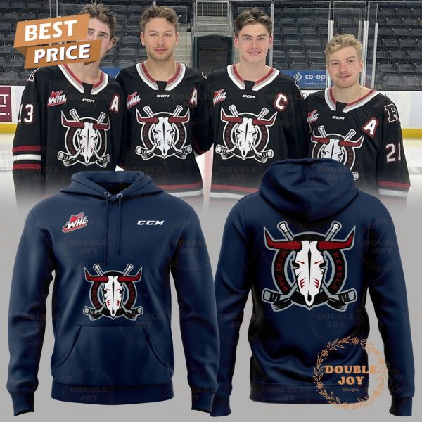 Red Deer Rebels 2025 Limited Edition Hoodie – Blue