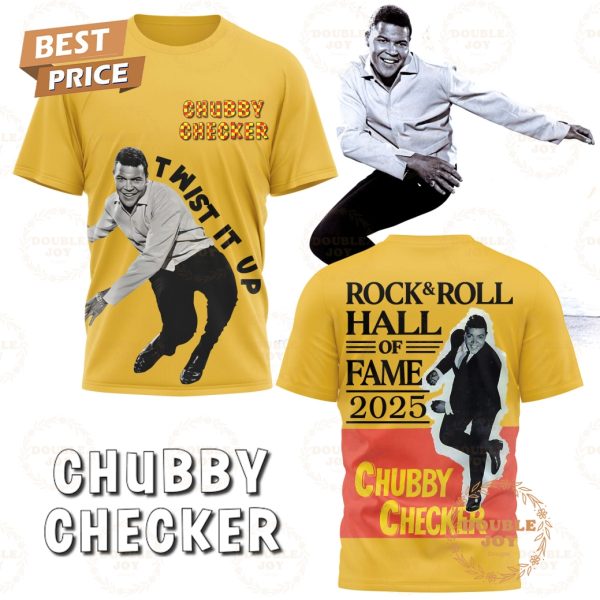 Rock And Roll Hall Of Fame 2025 Chubby Checker Twist It Up T-Shirt, Hoodie