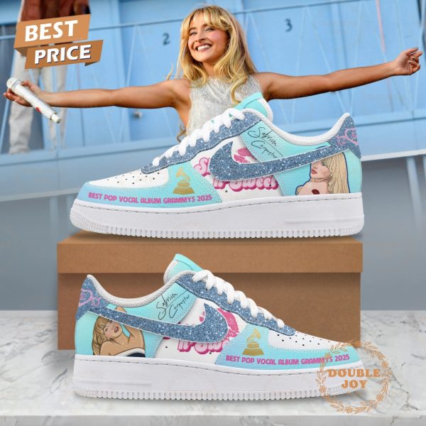 Sabrina Carpenter Best Pop Vocal Album Grammys 2025 Air Force 1 Sneakers