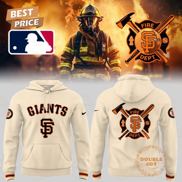 San Francisco Giants MLB 2025 Firefighter Appreciation Night Hoodie