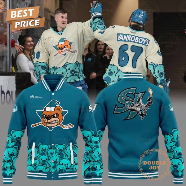 San Jose Barracuda AHL Limited Edition 2025 Baseball Jacket