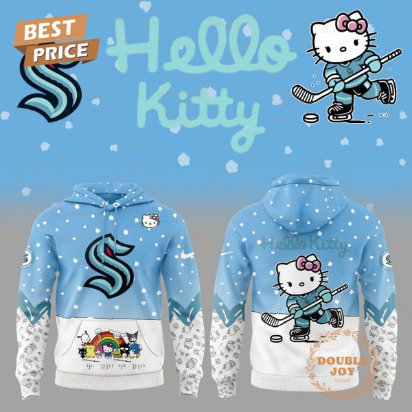 Seattle Kraken NHL x Hello Kitty 2025 Limited Edition Hoodie