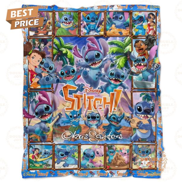 Stitch x Chris Sanders 2025 Limited Edition Fleece Blanket