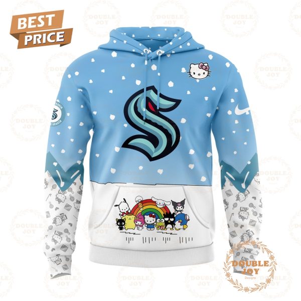 Seattle Kraken NHL x Hello Kitty 2025 Limited Edition Hoodie