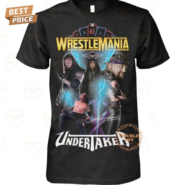 The Undertaker X WrestleMania Limited Edition T-Shirt