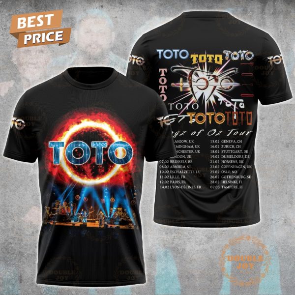 Toto Dogz Of Oz Tour 2025 T-Shirt, Hoodie