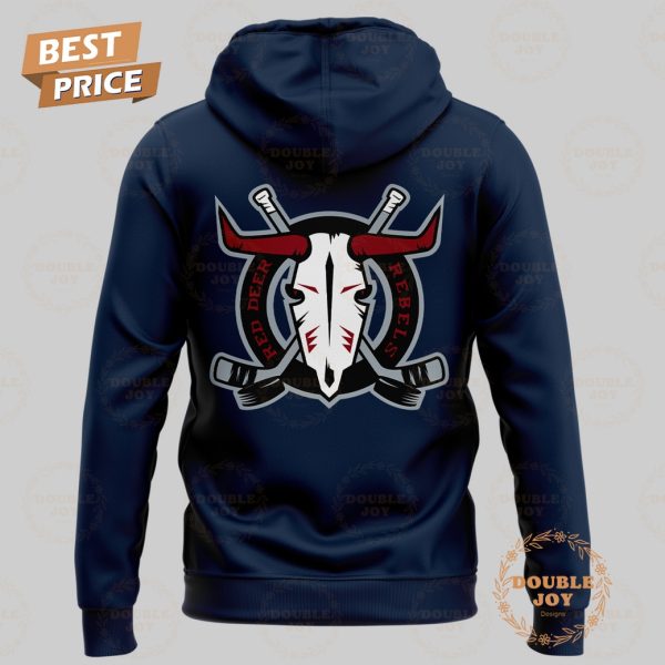 Red Deer Rebels 2025 Limited Edition Hoodie – Blue