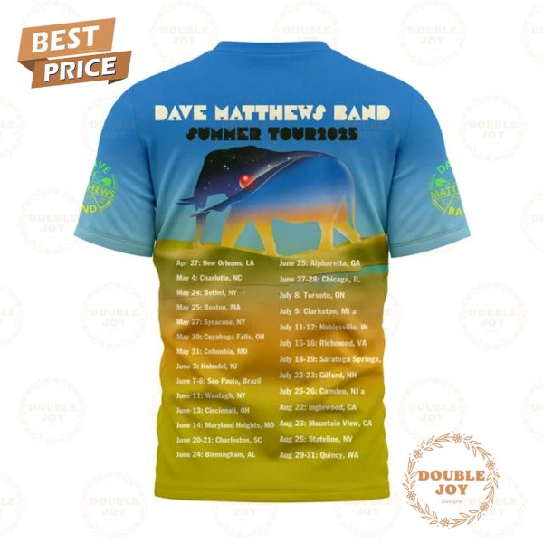 Dave Matthews Band Summer Tour 2025 T-Shirt, Hoodie