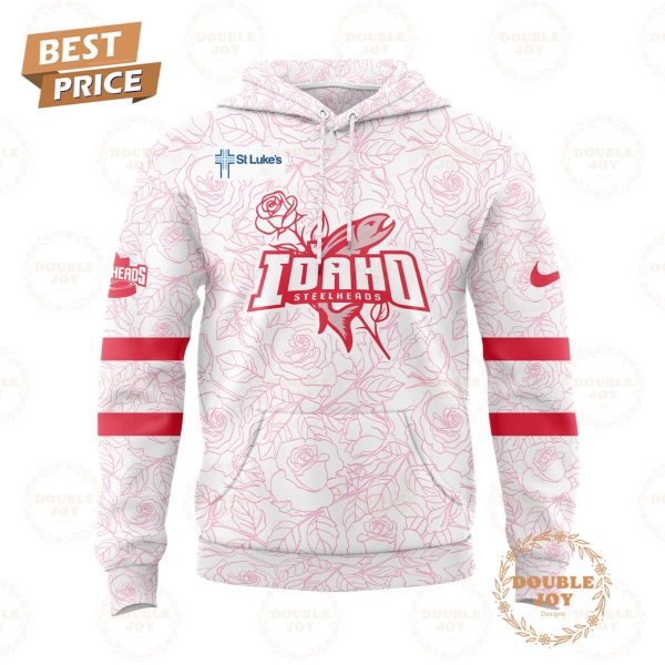 Idaho Steelheads ECHL Pink In The Rink Limited Edition 20205 Hoodie